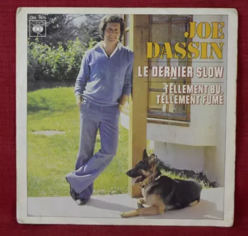 disque vinyle 45 tours le dernier slow joe dassin