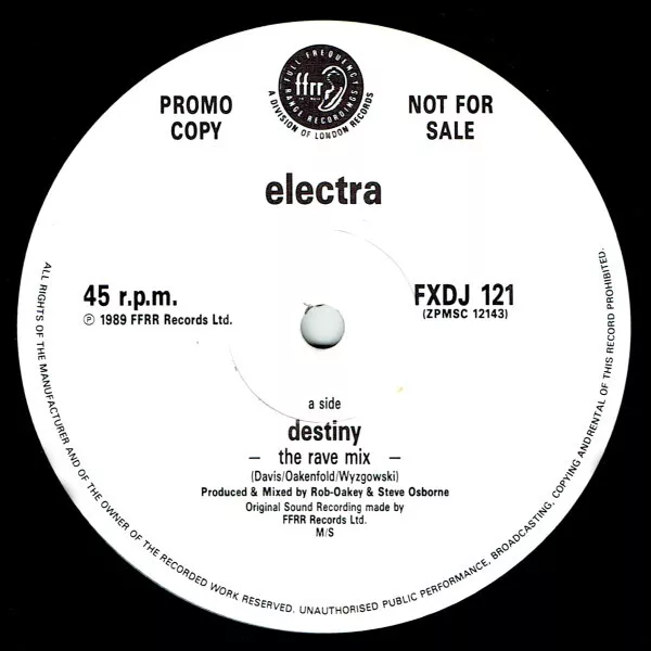 Electra - Destiny, 12", (Vinyl)