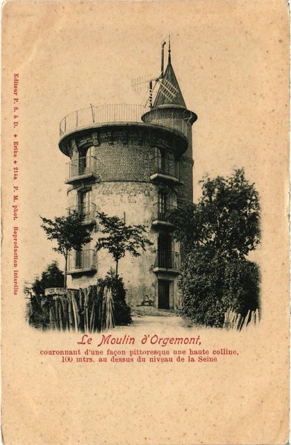 CPA Argenteuil Moulin d'Orgemont FRANCE (1309159)
