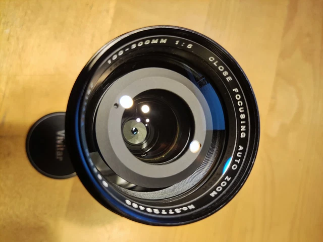 Vivitar 100-300 f5 PK pentax mount zoom lens