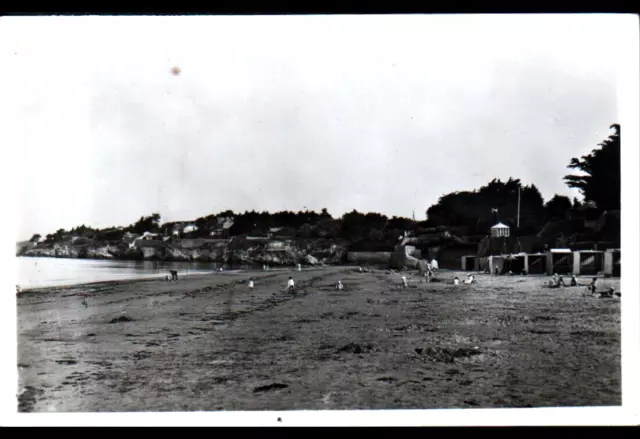 LA BERNERIE -en-RETZ (44) VILLAS & PLAGE de PATORIE animée période 1930