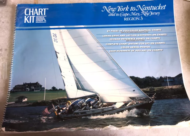 BBA Chart Kit, New York to Nantucket and to Cape