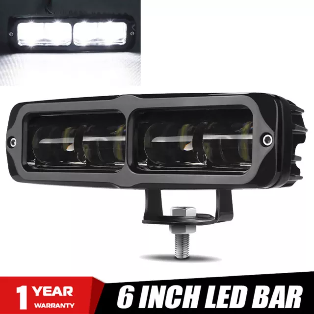 6inch 30W LED Work Light Bar Spot Flood Fog Lamp Offroad Driving Truck 4WD ATV