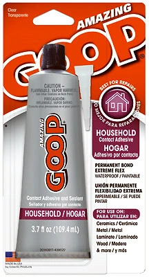 130011 Household Adhesive, 3.7-oz. - Quantity 6