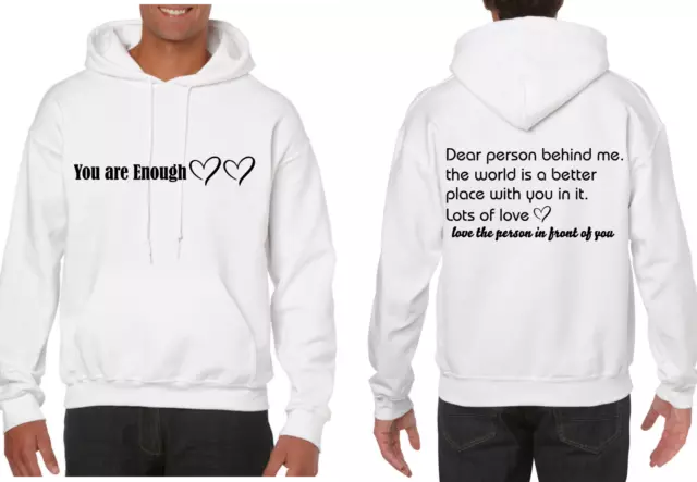 Dear Person Behind Me Hoodie Couple Family Love Romantic Possessive Gifts