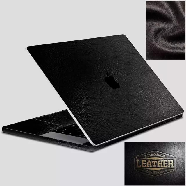 MacBook Pro 16" M1/M2/M3 (2024) LUXURY LEATHER FULL BODY WRAP SKIN STICKER DECAL