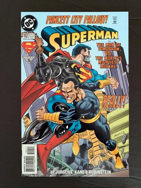 Superman 2Nd Series #102 Dc Comics 1995 Vf/Nm