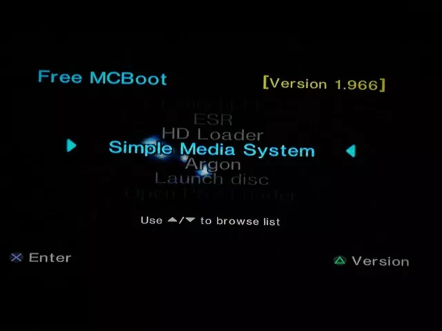 Free McBoot Mc Boot FMCB 1.966 Sony PlayStation 2 PS2 Brand New 64MB Memory Card 2