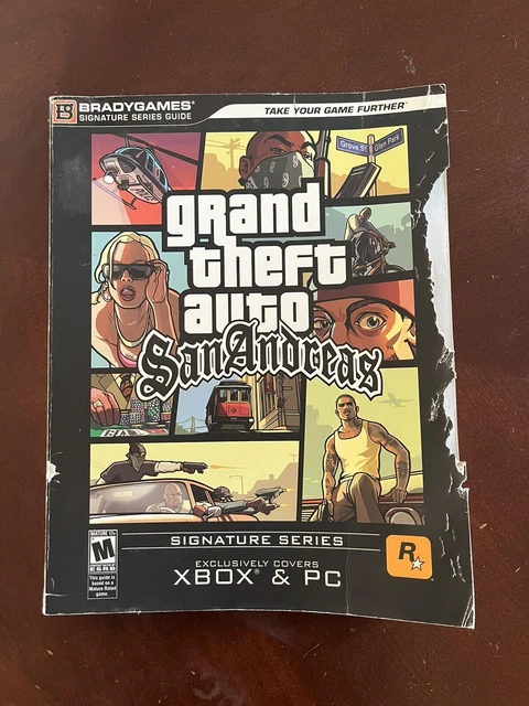 GRAND THEFT AUTO GTA San Andreas Official Strategy Guide Xbox PC WITH MAP $0.01 - PicClick