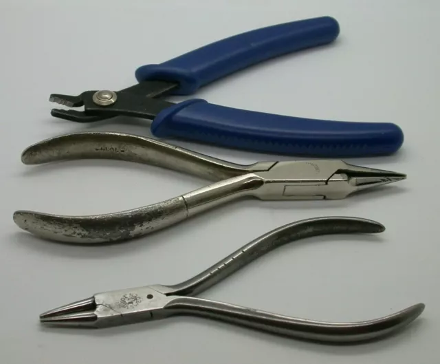 JEWELERS PLIERS (3) – Tools Vintage – 11Mf9 $39.99 - PicClick