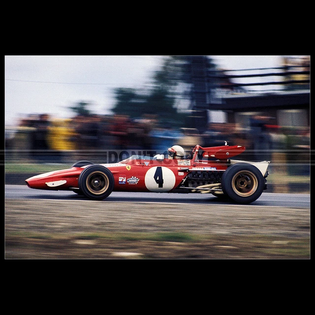Clay Regazzoni (Ferrari) no GP da Alemanha de 1971