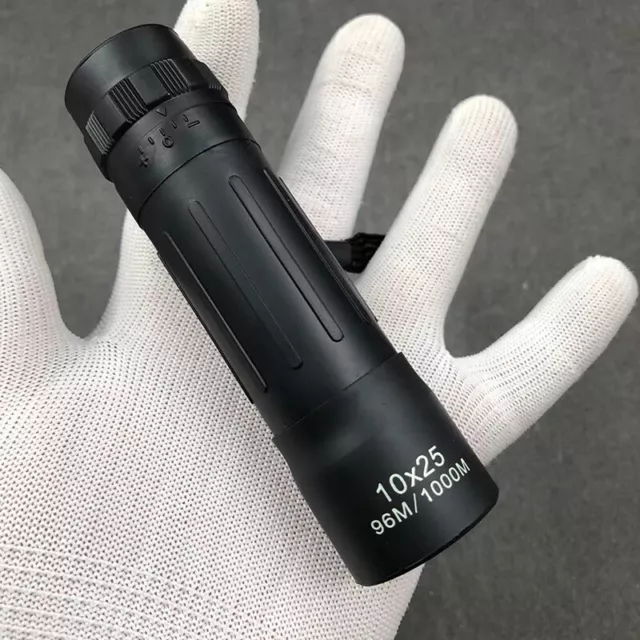 10*25 Zoomable Telescope Optic Lens Night Vision Monocular Scope Device Power^ob