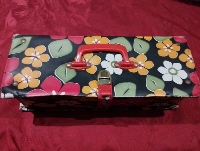 Malette Coffret Jouet Ancien - Boîte à Outils Années 70 Made In GDR Vintage