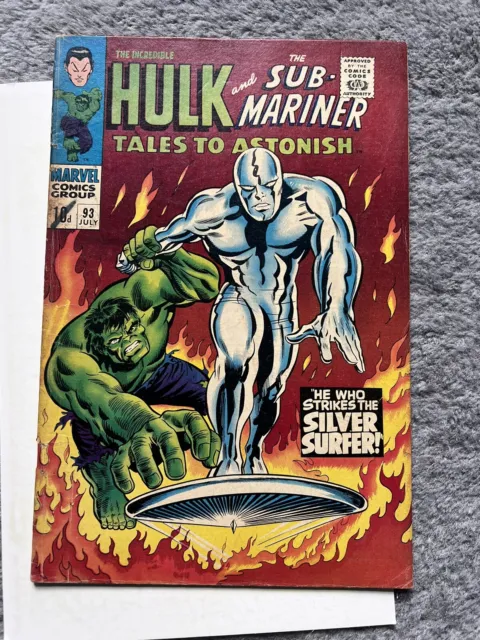 Tales To Astonish #93 - Hulk - Silver Surfer