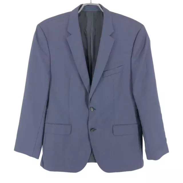 HUGO BOSS Uomo James Super 100 100% Lana Giacca Blazer Taglia L - 52