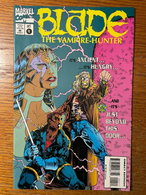 Blade The Vampire Hunter #4 Marvel Comics 1994 VF/NM Voodoo Queen