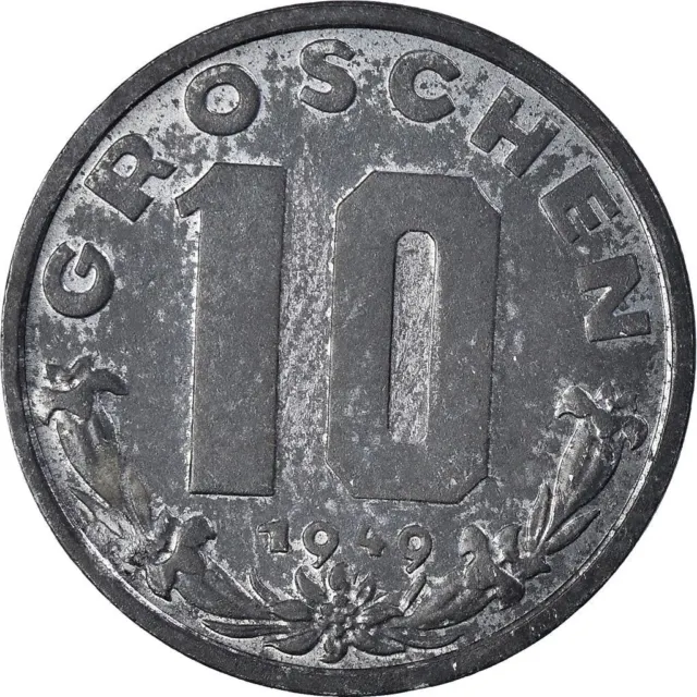 Austria 10 Groschen Coin | 1947 - 1949