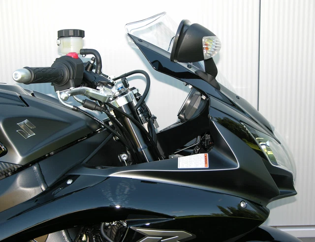 Lenkerumbau ABM Superbike Kit GSX 1300 R Hayabusa, 99-07, Silber