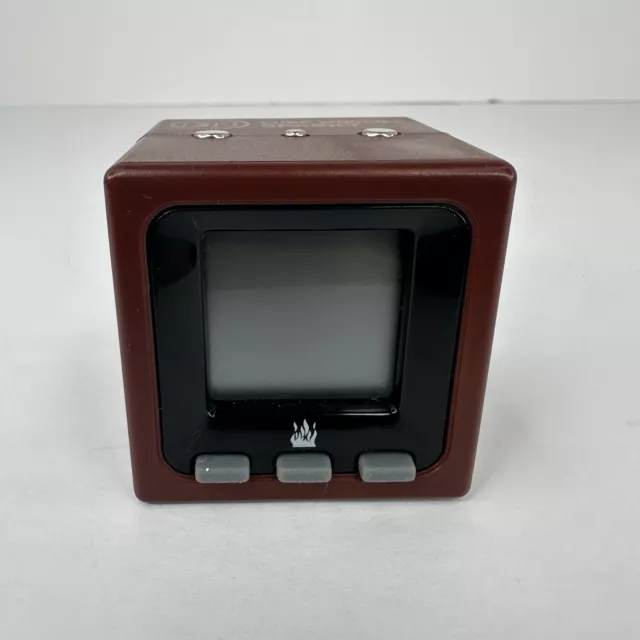 Radica Cube World Sparky Series 3 Burgundy Cube Tested & Working