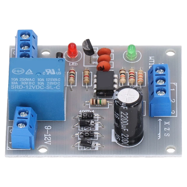 Level Controller Board LIQUID LEVELS SERSOR Board Water Level Control Module DC 12V For ...