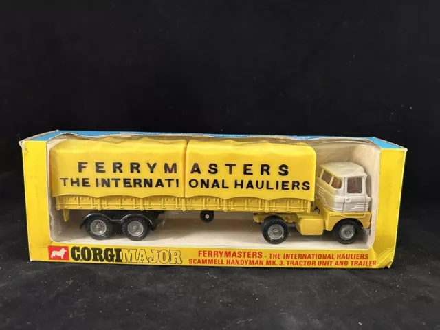 CORGI  1147 SCAMMELL HANDYMAN MK3 TRACTOR UNIT & TRAILER FERRYMASTERS Lot 2