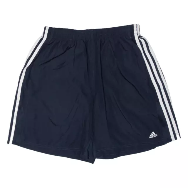 ADIDAS Mens Sports Shorts Blue L W30