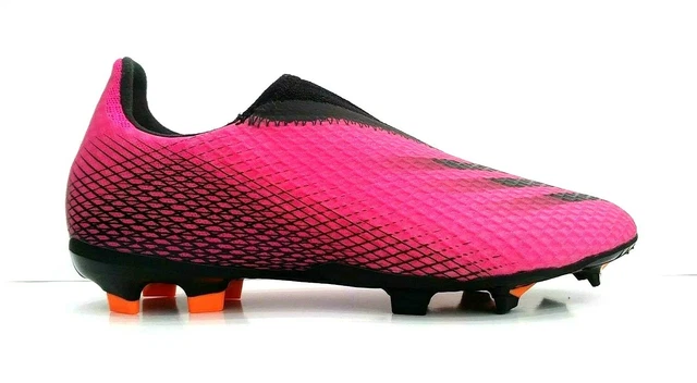 ADIDAS X GHOSTED.3 senza Stringhe Fg Junior Rosa Nero FY7281