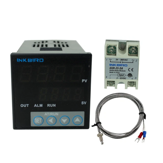 ITC-106VH DIGITAL PID Temperature Controller + K SENSOR + 25 SSR ...