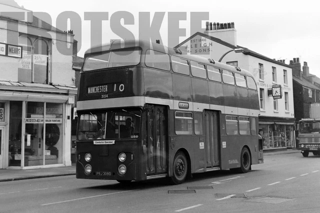 Larger Negative SELNEC Leyland Titan Park Royal 83 HB8798 Warrington 1972
