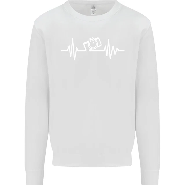 Felpa Maglione Maglione Fotografia Pulse Fotografo ECG Bambini