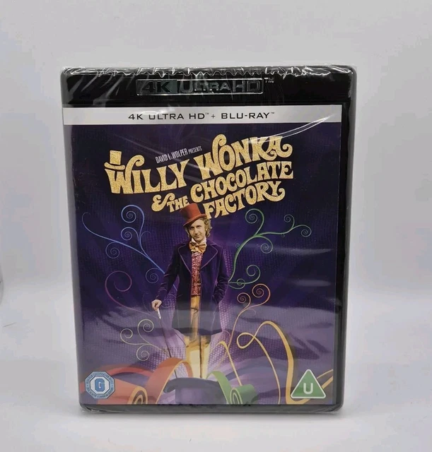 WILLY WONKA AND The Chocolate Factory [4K Ultra HD] [1971] New And