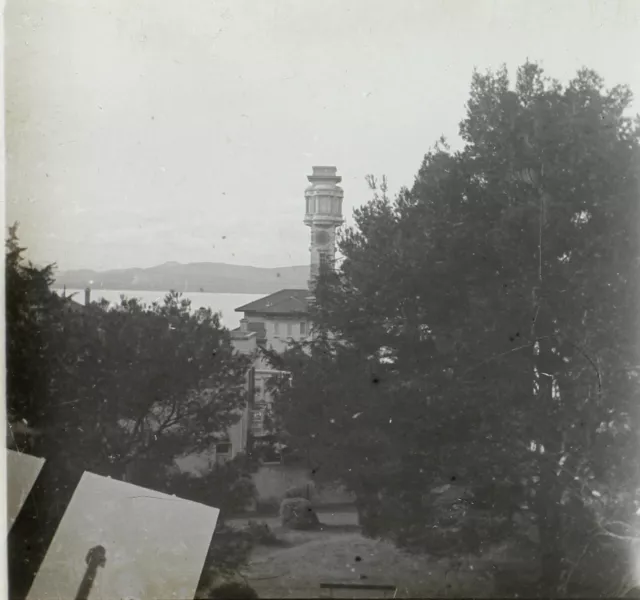 FRANCE Saint-Raphaël c1930 Photo originale Plaque Stereo P74L19n