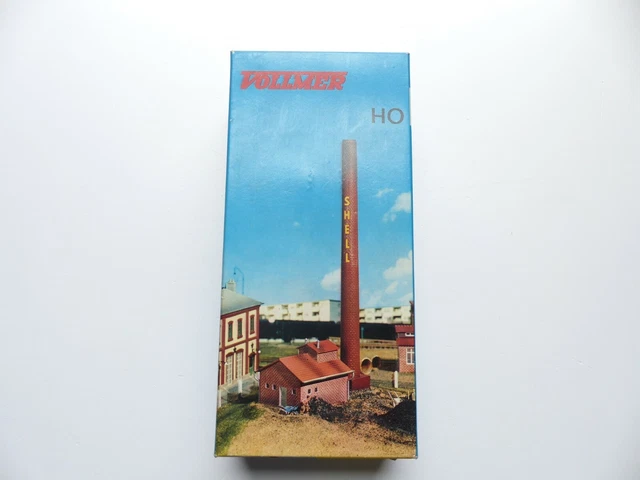 Maquette De Caserne De Pompiers Ancienne Vollmer - Échelle HO - Bâtiment Miniature - Occasion