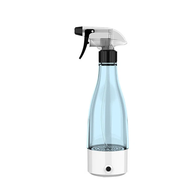Generatore 350 ml per acqua disinfettante fai da te bottiglia acqua disinfettante black