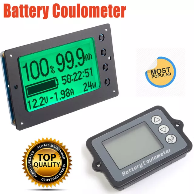 TK15 DC8-80V 50A High Precision Battery Coulometer for LiFePO/Lead Acid Battery