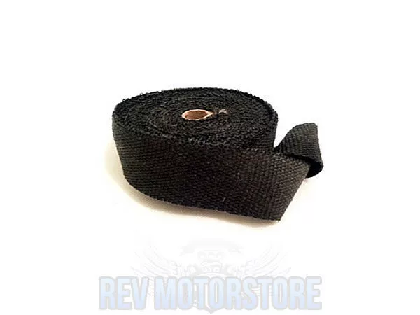 5 Meters Black Graphite Exhaust Heat Wrap High Temp Manifold Pipe Exhaust Shield