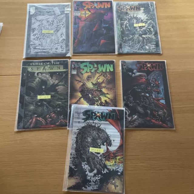 Spawn Bundle #1, 2, 14, 19, 41, 71 & 73. High Grade