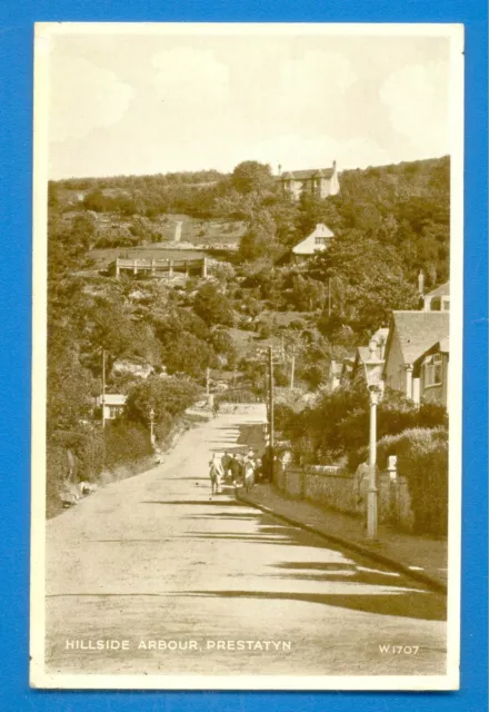 Prestatyn,Denbighshire.hillside Arbour.postcard