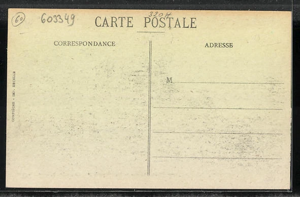 CPA Marqueglise, La Rue de Ressons-sur-Matz 2
