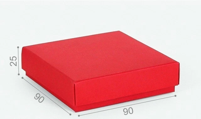 RED 90mm X 90mm X 25mm BOXES, GREETING CARDS, GIFTS, RETAIL, TOYS RED 90mm X 90mm X 25mm BOXES, GREETING CARDS, GIFTS, RETAIL, TOYS