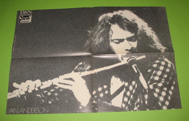 Ian Anderson   Manifesto Vintage  Anni '70 Suppl  Ciao 2001, Eccellente 1