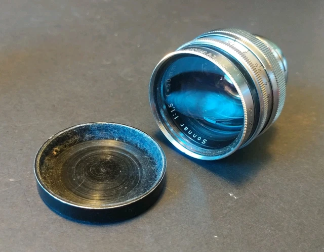 ZEISS-OPTON SONNAR 2/50MM T for Contax IIA $430.19 - PicClick AU