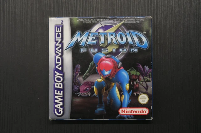 METROID FUSION NINTENDO Game Boy Advance Complet PAL FAH GameBoy GBA
