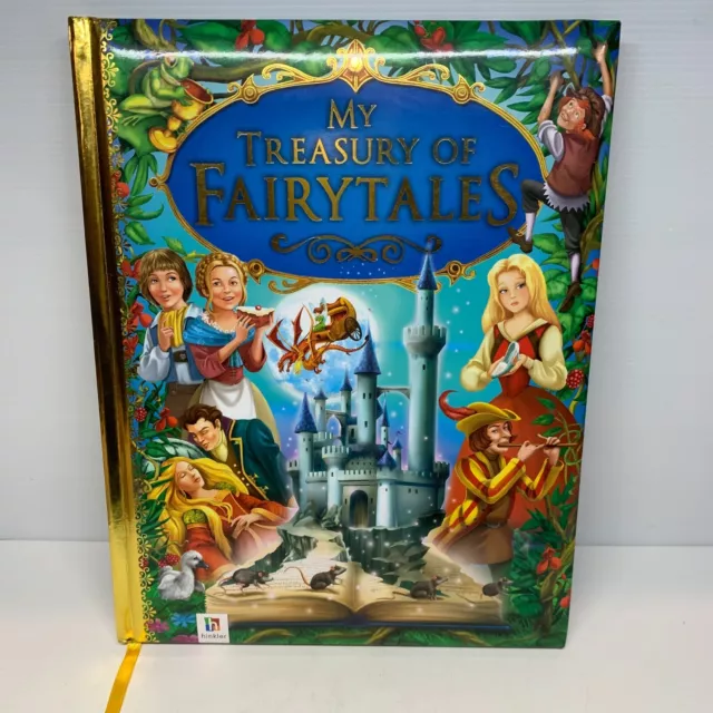 My Treasury of Fairytales by Hinkler Book (Hardcover Book) Childrens, Fantasy