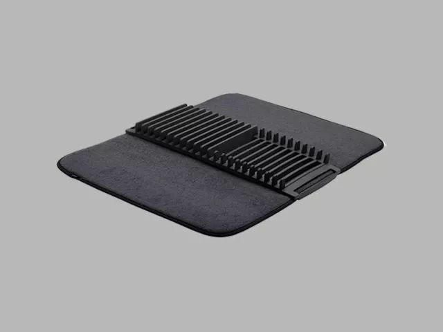 udry drying mat geschirrständer umbra black abtropfständer 330720-040