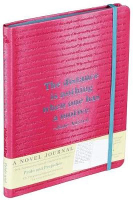 A Novel Journal: Pride and Prejudice by Jane Austen (English) Paperback Book