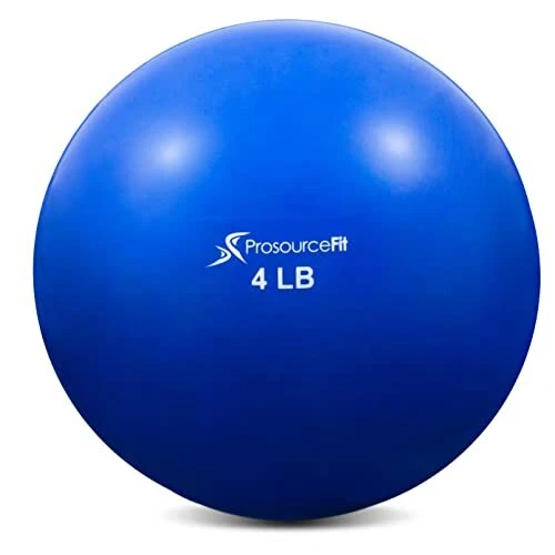 ProsourceFit Weighted Toning Exercise Balls for Pilates Yoga Strength Trainin...