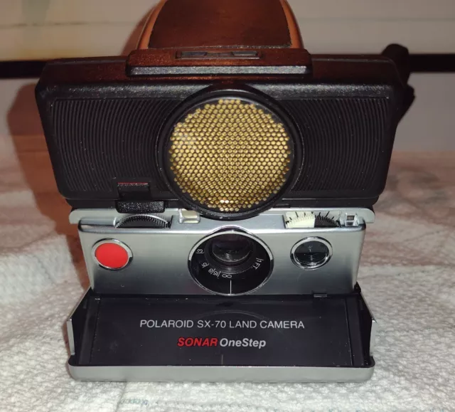 Polaroid SX-70 Land Camera SONAR OneStep - UNTESTED