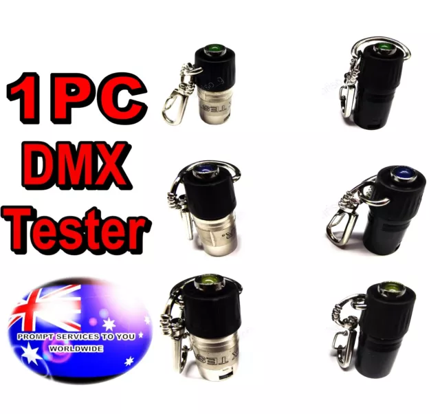 From OZ Quality 1PC DMX Tester Tool For Lighting Laser DJ Light Show Terminator