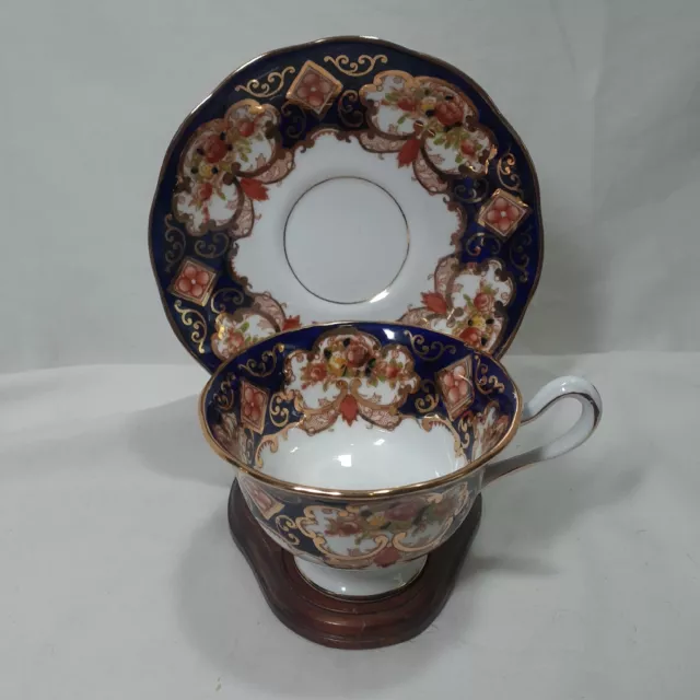 Antique Royal Albert Derby Teacup And Saucer